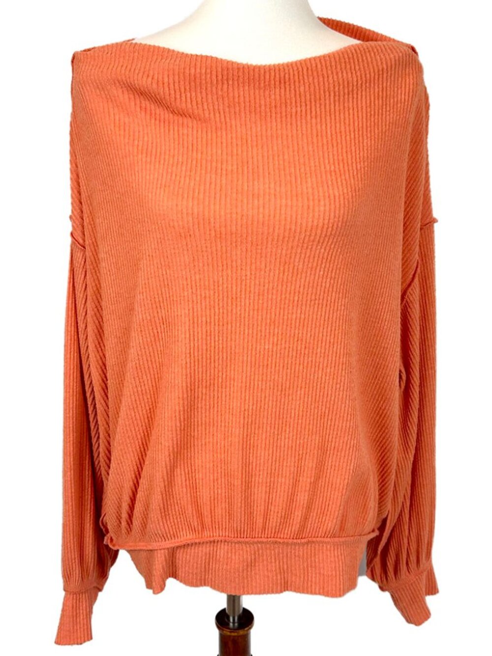Free people - We the Free Oversized Orange Sweater